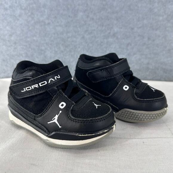 Jordan Team Low Toddler sz 6C 440824-001 Sneaker Elastic Laces & Strap - Picture 1 of 7